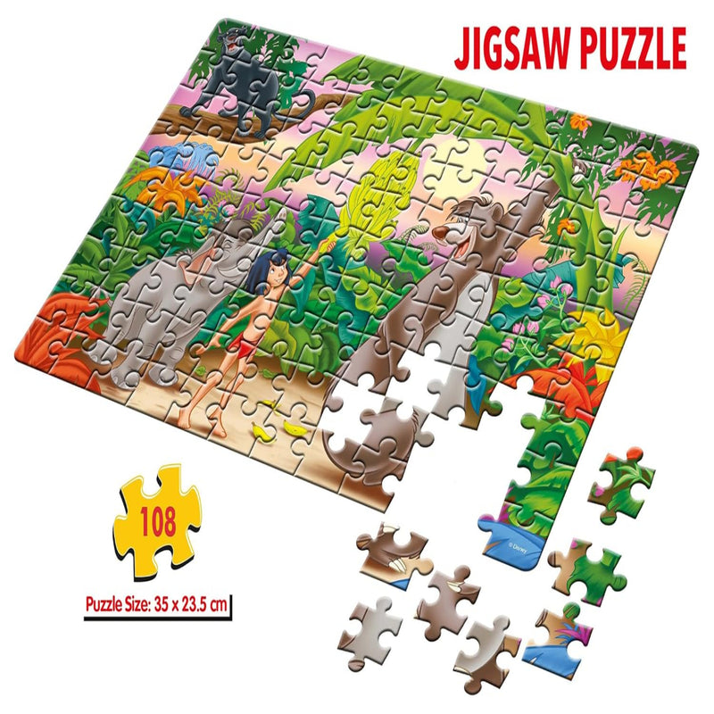 Frank Disney The Jungle Book Jigsaw Puzzle (108 Pieces)