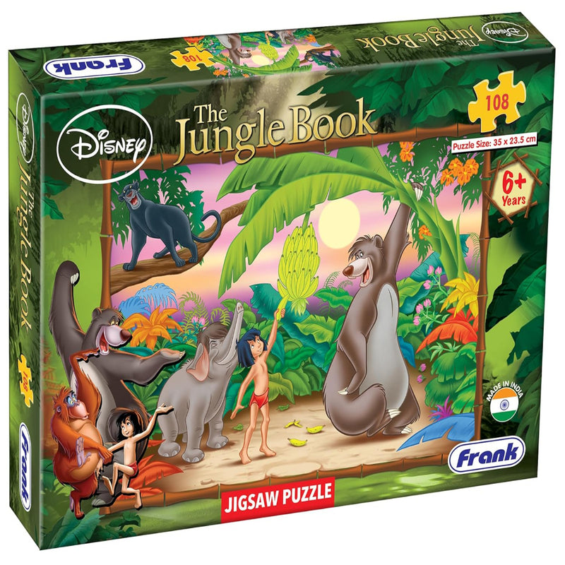 Frank Disney The Jungle Book Jigsaw Puzzle (108 Pieces)