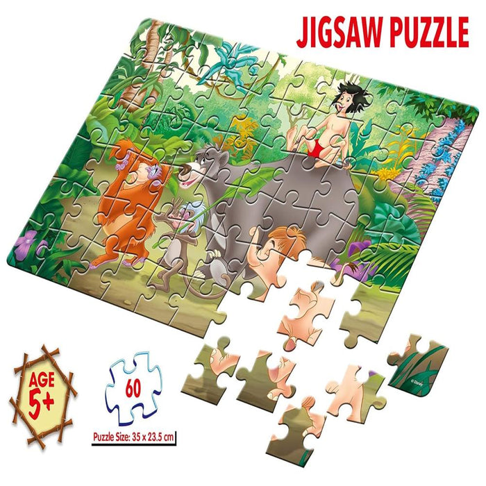 Frank Disney The Jungle Book Jigsaw Puzzle (60 Pieces)-Puzzles-Frank-Toycra