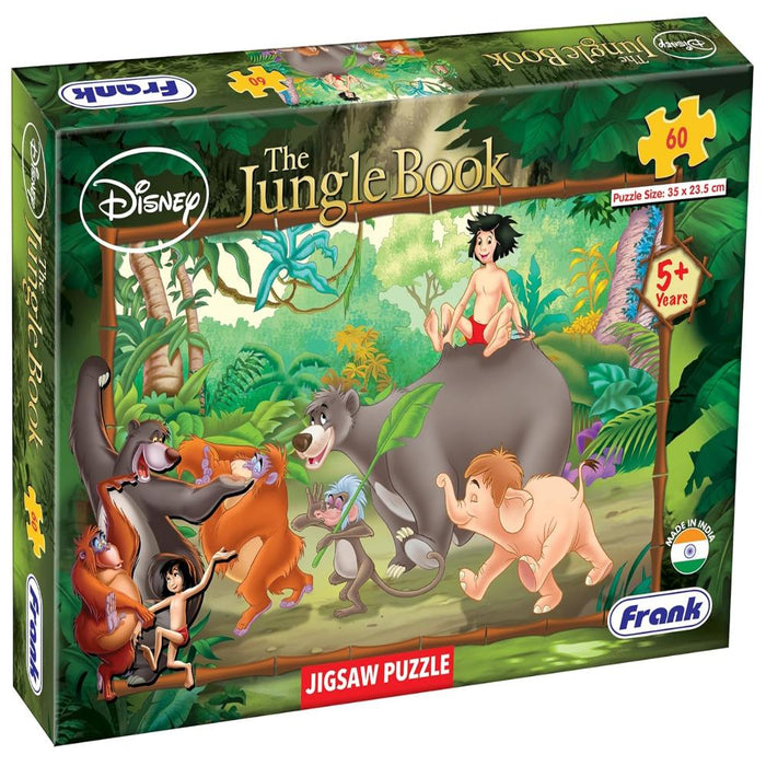 Frank Disney The Jungle Book Jigsaw Puzzle (60 Pieces)-Puzzles-Frank-Toycra