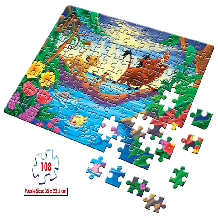 Frank Disney The Lion King Jigsaw Puzzle (108 Pieces)-Puzzles-Frank-Toycra
