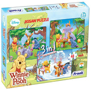 Frank Disney Winnie The Pooh (48 Pieces) 3 in 1 Jigsaw Puzzle
