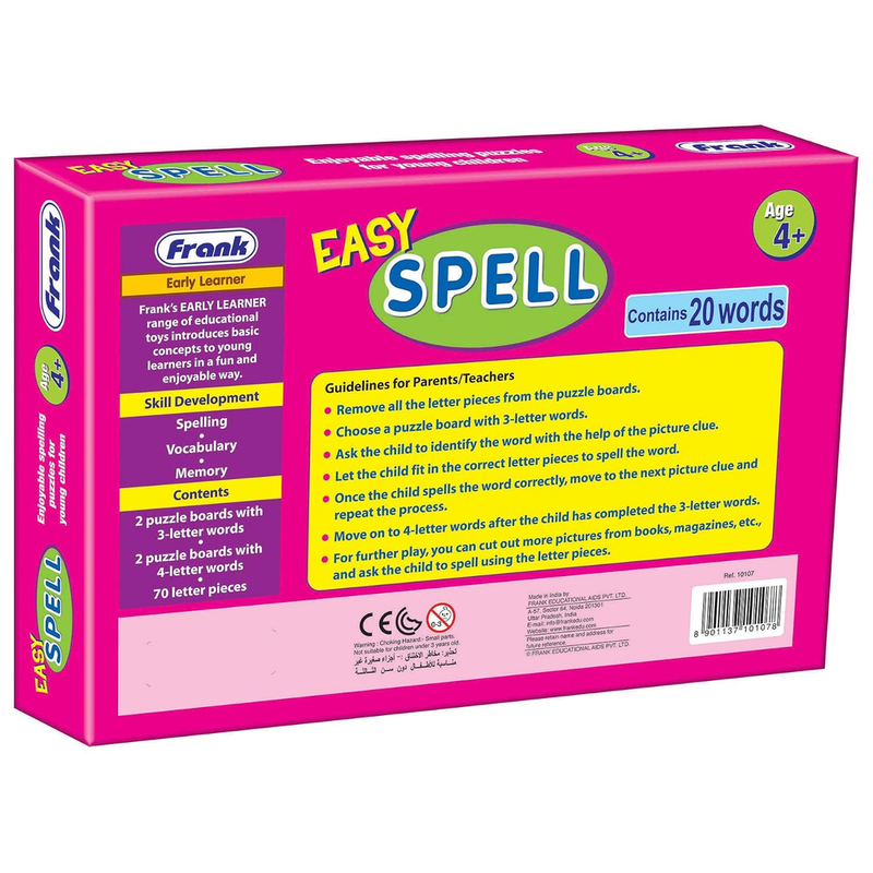 Frank Easy Spell – Early Learning Puzzles