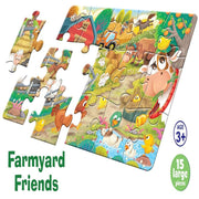 Frank Farmyard Friends Floor Puzzle (15 Pieces)