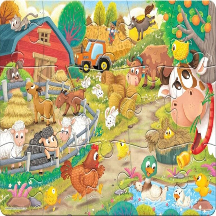 Frank Farmyard Friends Floor Puzzle-Puzzles-Frank-Toycra