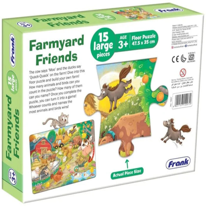 Frank Farmyard Friends Floor Puzzle-Puzzles-Frank-Toycra