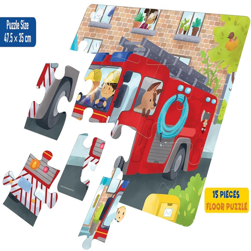 Frank Fire Engine Floor Puzzle