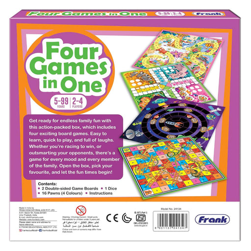 Frank Four Games in One | Classic Board Game-Board Games-Frank-Toycra