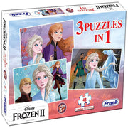 Frank Frozen 3 In 1 - 48 Pieces Puzzles