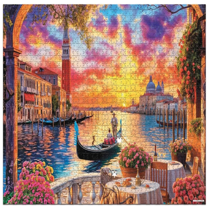 Frank Gondola Ride Jigsaw Puzzle (1500 Pieces)-Puzzles-Frank-Toycra