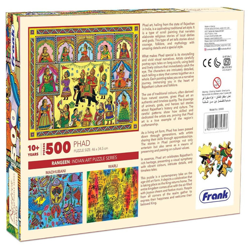 Frank Indian Art Jigsaw Puzzle Series - (500 Pieces)