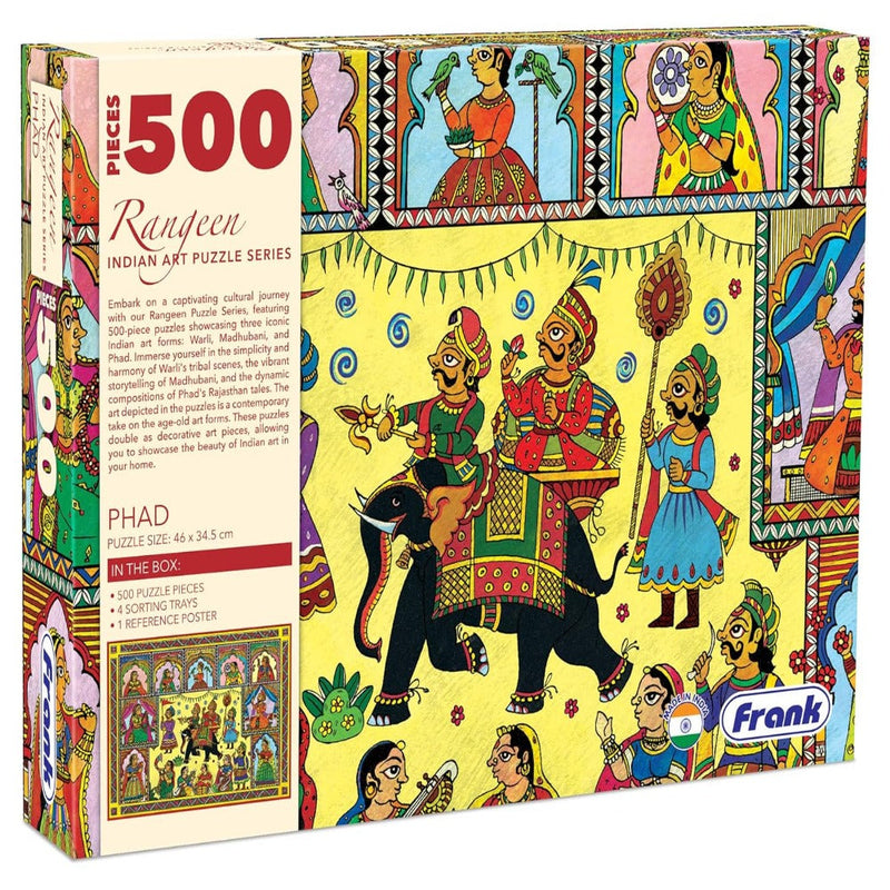 Frank Indian Art Jigsaw Puzzle Series - (500 Pieces)