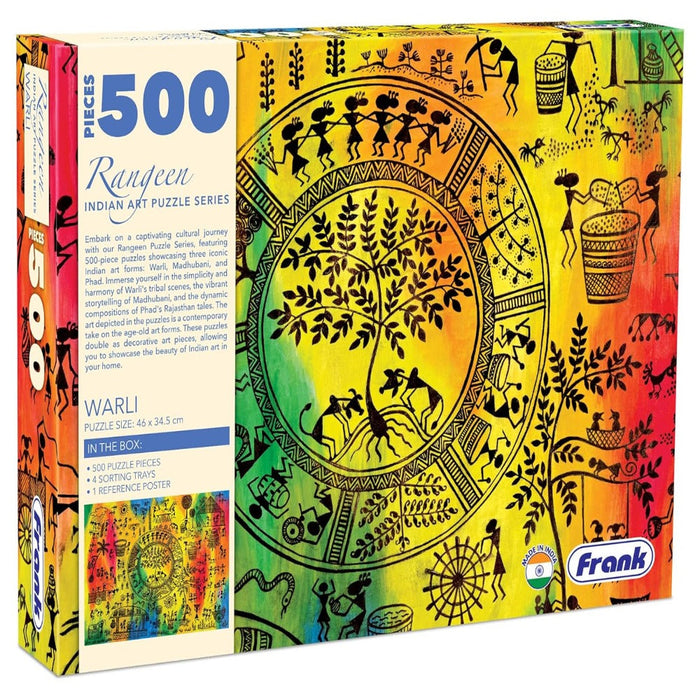 Frank Indian Art Jigsaw Puzzle Series - (500 Pieces)-Puzzles-Frank-Toycra