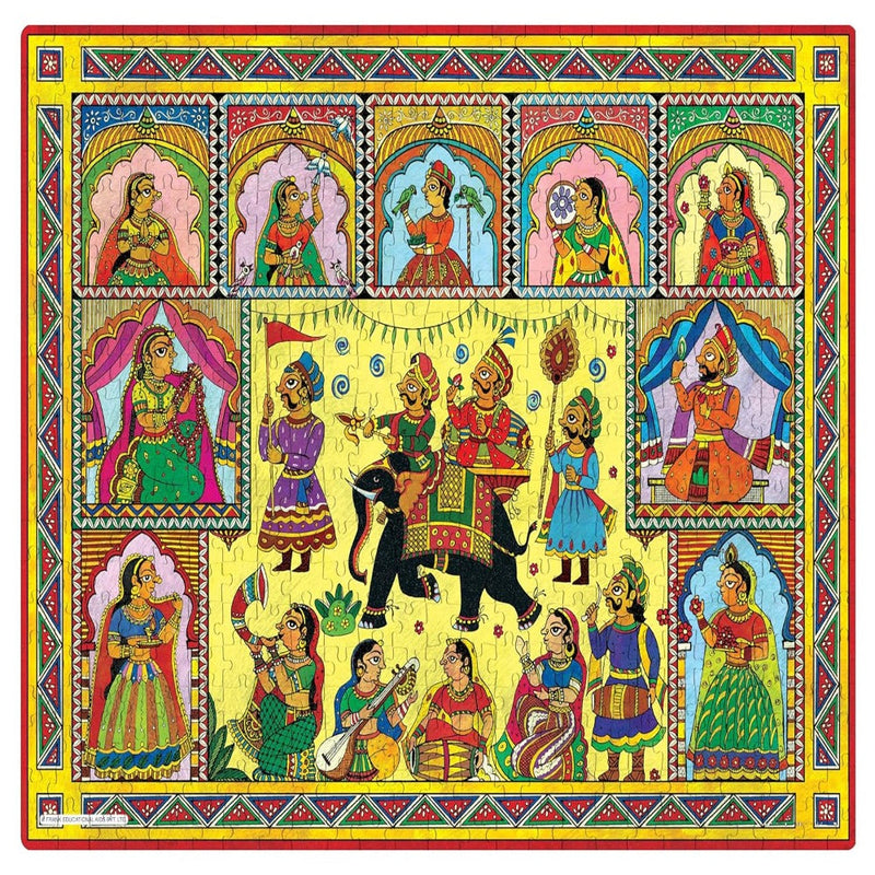 Frank Indian Art Jigsaw Puzzle Series - (500 Pieces)