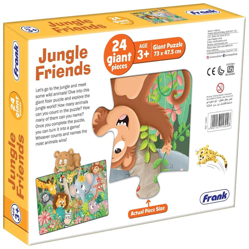 Frank Jungle Friends Giant Floor Jigsaw Puzzle