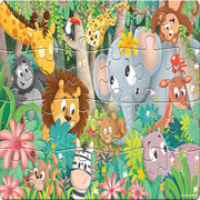 Frank Jungle Friends Giant Floor Jigsaw Puzzle