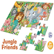 Frank Jungle Friends Giant Floor Jigsaw Puzzle