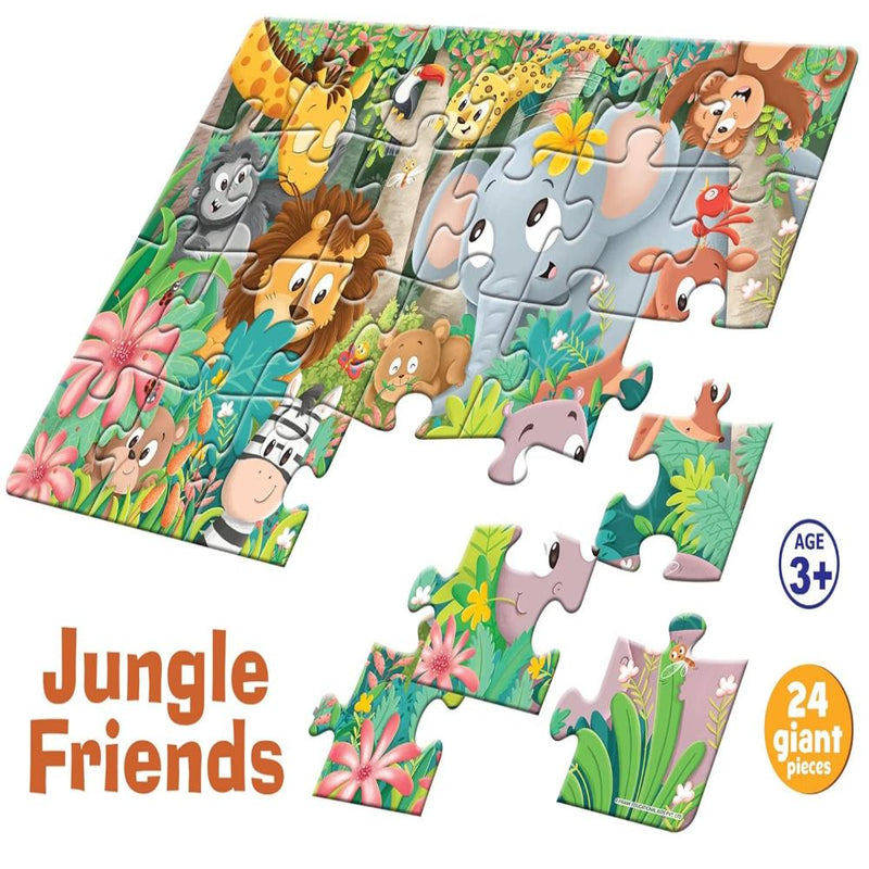 Frank Jungle Friends Giant Floor Jigsaw Puzzle