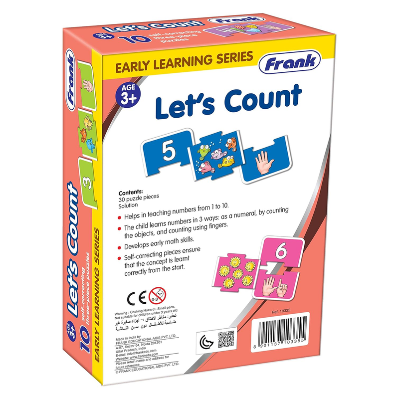 Frank Lets Count Jigsaw Puzzle