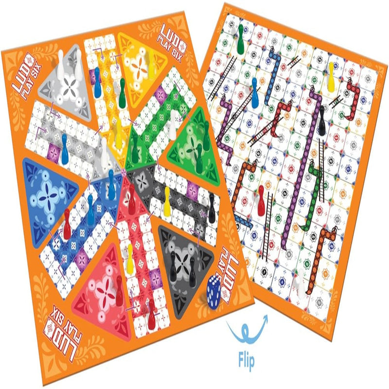 Frank Ludo Play Six Snakes And Ladders