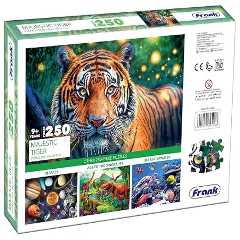 Frank Majestic Tiger Jigsaw Puzzle (250 Pcs)