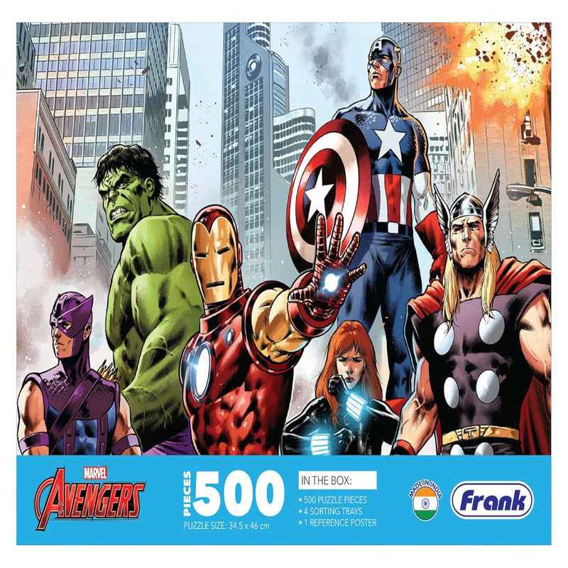 Frank Marvel Avengers Jigsaw Puzzle -500Pcs