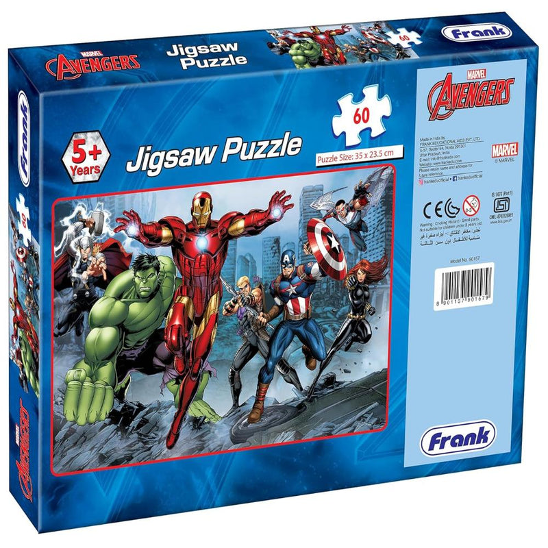 Frank Marvel Avengers Jigsaw Puzzle (60 Pieces)