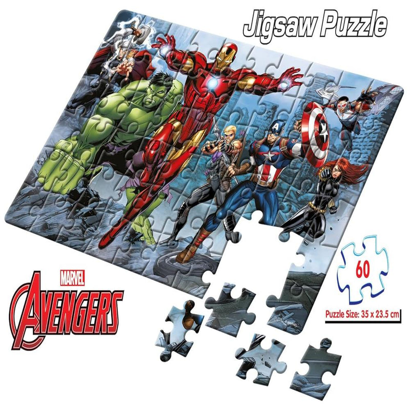 Frank Marvel Avengers Jigsaw Puzzle (60 Pieces)