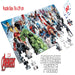 Frank Marvel Avengers Panorama Jigsaw Puzzle (90 Pieces)-Puzzles-Frank-Toycra
