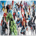 Frank Marvel Avengers Panorama Jigsaw Puzzle (90 Pieces)-Puzzles-Frank-Toycra
