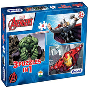 Frank Marvel Avengers Puzzles - 48 Pieces 3 in 1 Jigsaw Puzzles
