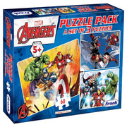 Frank Marvel Avengers Puzzles - 60 Pieces 3 in 1 Jigsaw Puzzle
