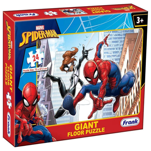 Frank Marvel Spider- Man 24 pcs Giant Floor Puzzle-Puzzles-Frank-Toycra