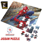 Frank Marvel Spider-Man Jigsaw Puzzle (108 Pieces)-Puzzles-Frank-Toycra