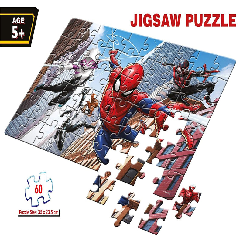 Frank Marvel Spider-Man Jigsaw Puzzle (60 Pieces)