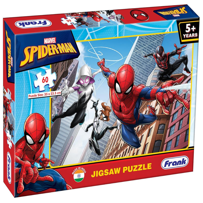 Frank Marvel Spider-Man Jigsaw Puzzle (60 Pieces)