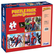 Frank Marvel Spider-Man Puzzle Pack Set Of 3 Puzzles (60 Pieces)
