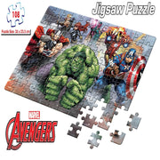 Frank Marvel's Avengers Jigsaw Puzzle (108 Pieces)