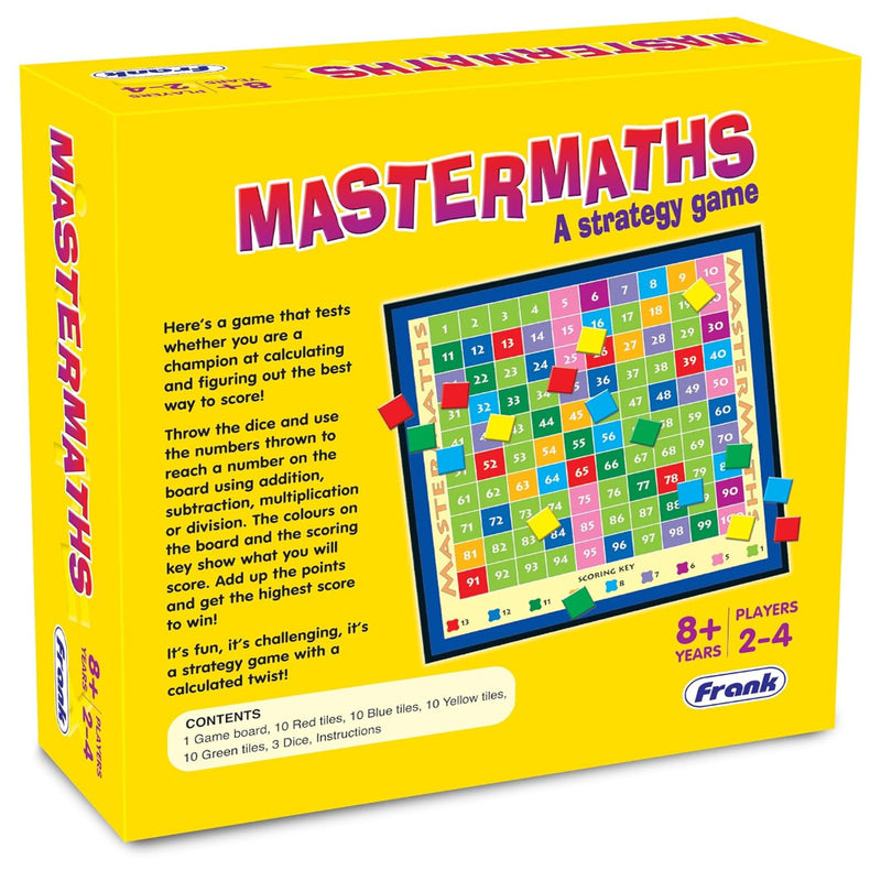 Frank Mastermaths Board Game