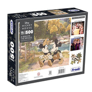 Frank Mickey Mouse- A Walk in The Woods Jigsaw Puzzle (500 Pieces)