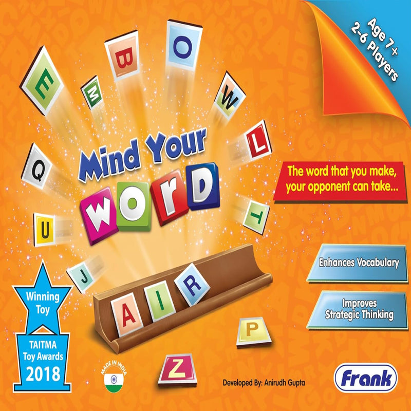 Frank Mind Your Word Board Game
