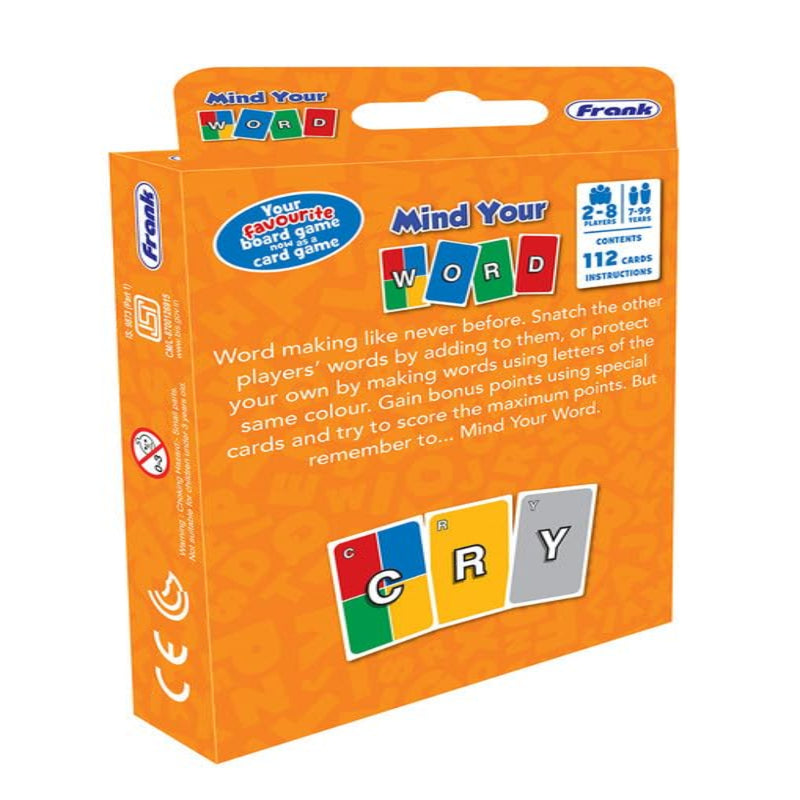 Frank Mind Your Word Card Game