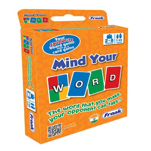 Frank Mind Your Word Card Game