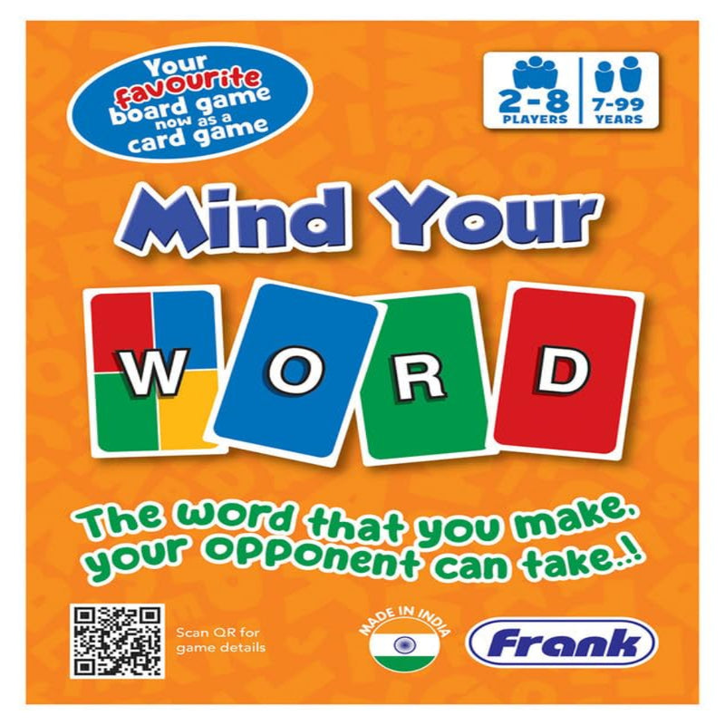 Frank Mind Your Word Card Game