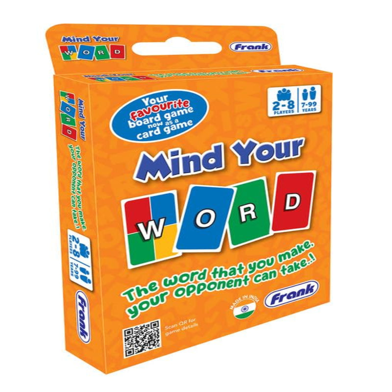 Frank Mind Your Word Card Game