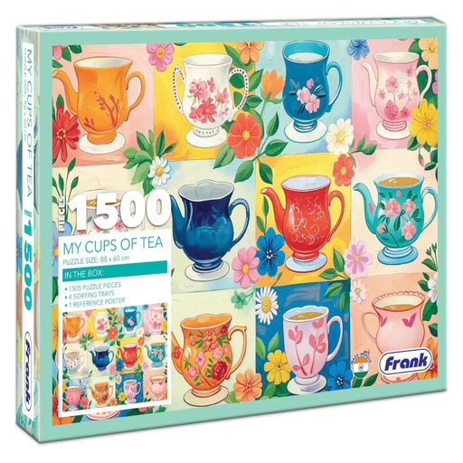 Frank My Cups Of Tea Jigsaw Puzzle (1500 Pieces)-Puzzles-Frank-Toycra