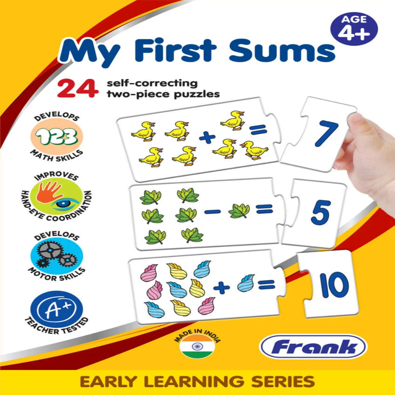 Frank My First Sums – Fun Early Learner Puzzle