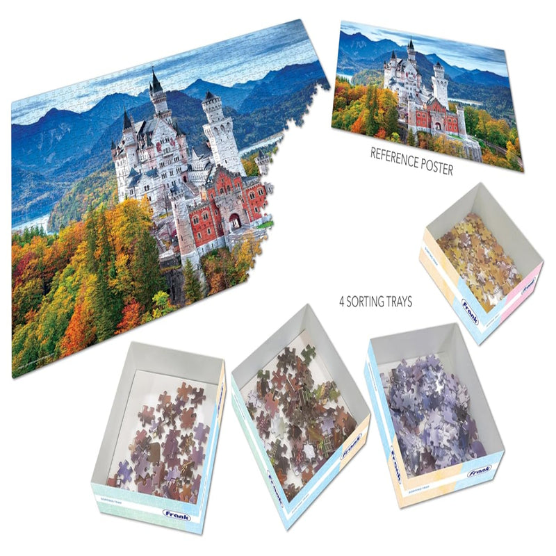 Frank Neuschwanstein Castle Jigsaw Puzzle (1000 Pcs)