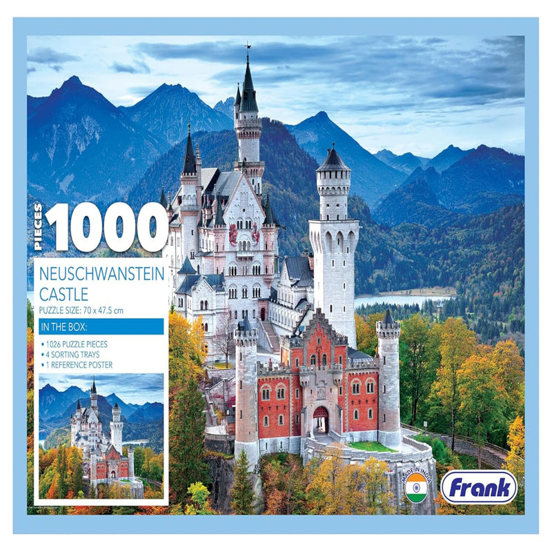 Frank Neuschwanstein Castle Jigsaw Puzzle (1000 Pcs)
