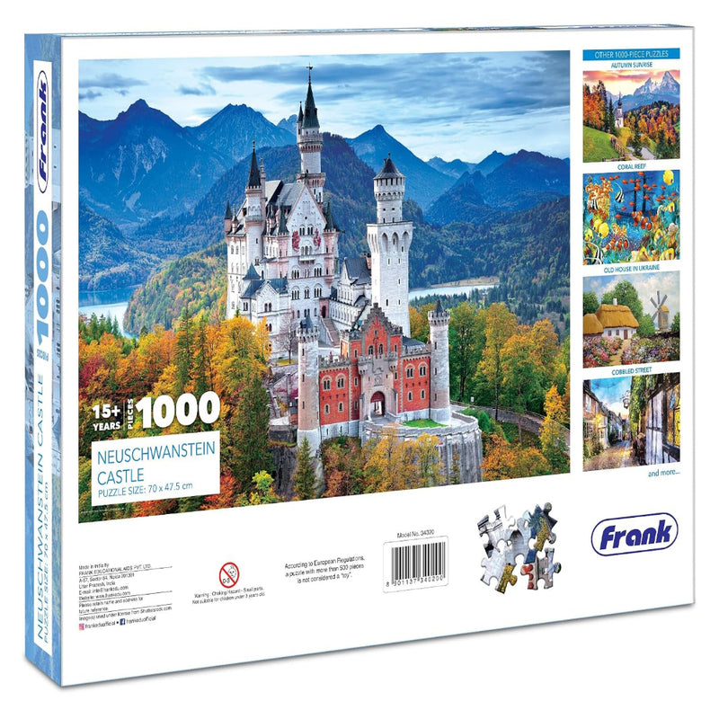 Frank Neuschwanstein Castle Jigsaw Puzzle (1000 Pcs)